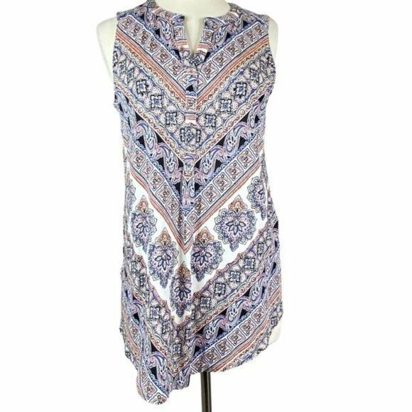 J.Jill Sleeveless Tunic Top With Pockets  Size Small - Picture 1 of 9